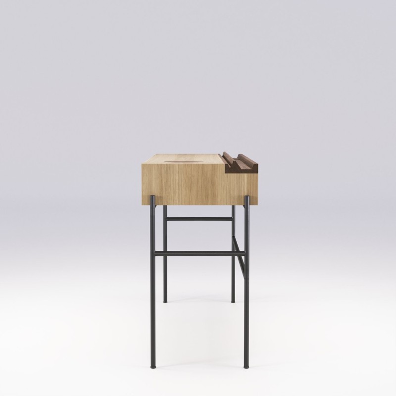 Console chêne massif naturel CONCIERGE