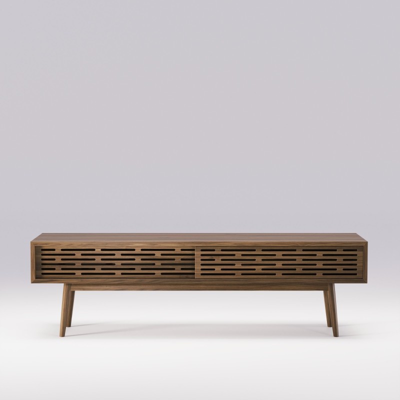 Buffet en noyer massif RADIO