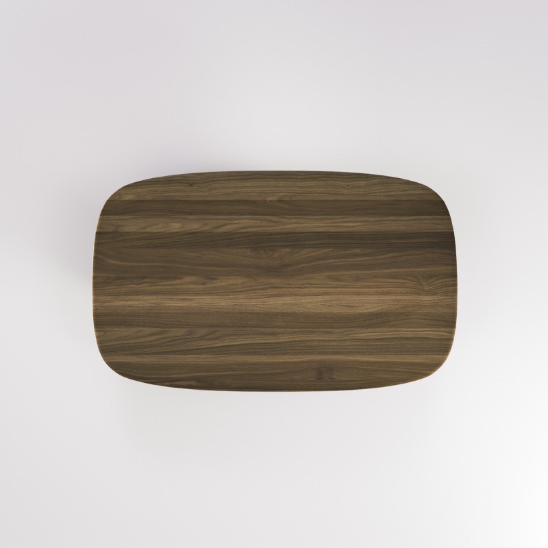 Table salon en noyer massif AMOS (1800)